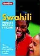 Book I used to help me learn phrases for my trip to Tanzania.