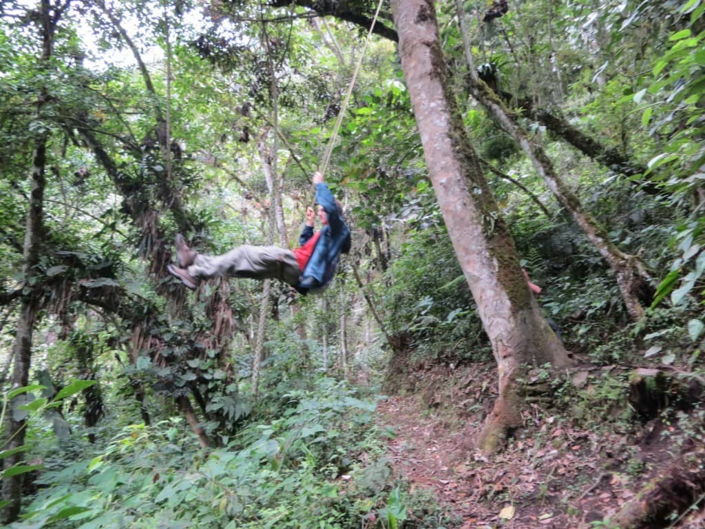 Swing at Toboganes Nahuazo